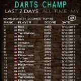 Download Darts Champ Cell Phone Game